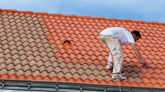 Travaux de peinture de toit